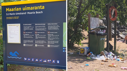 Maarian uimarannan jätehuollon tehostaminen