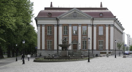 Leijona-suihkukaivon edustan siistiminen