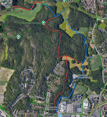 Ratsastusreittien laajentaminen olemassa oleville kuntoilureiteille