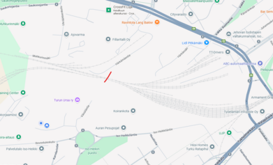 Kävelysilta Iso-Heikkilästä Pitkämäkeen