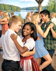 13-25- vuotiaat nuoret, lavatanssi innostuksen luominen.