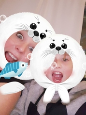 Yhteistä harrastamista ja toimintaa äideille ja lapsille Halisten nuorisotilassa