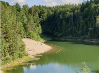 Maarian uimarannalle kesäksi Wibit-vesiesterata