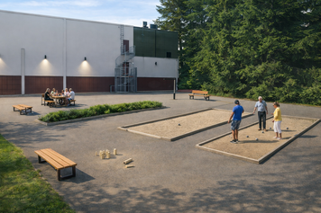 Nunnavuoren ulkolentopallokentän muutos ulkopelikentäksi