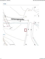 Wc lausteen kuntorata/ frisbeegolfrata
