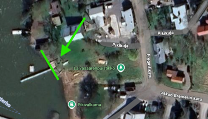 Tukimuurin sijaintikuva